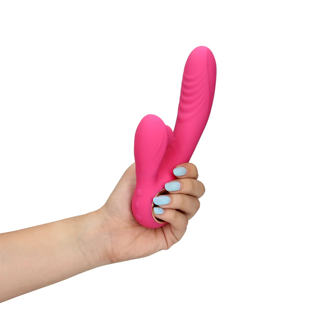 Loveline - Vibromasseur Rabbit Langue Vibrante et Chauffante Loveline - Vibromasseur Rabbit Langue Vibrante et Chauffante