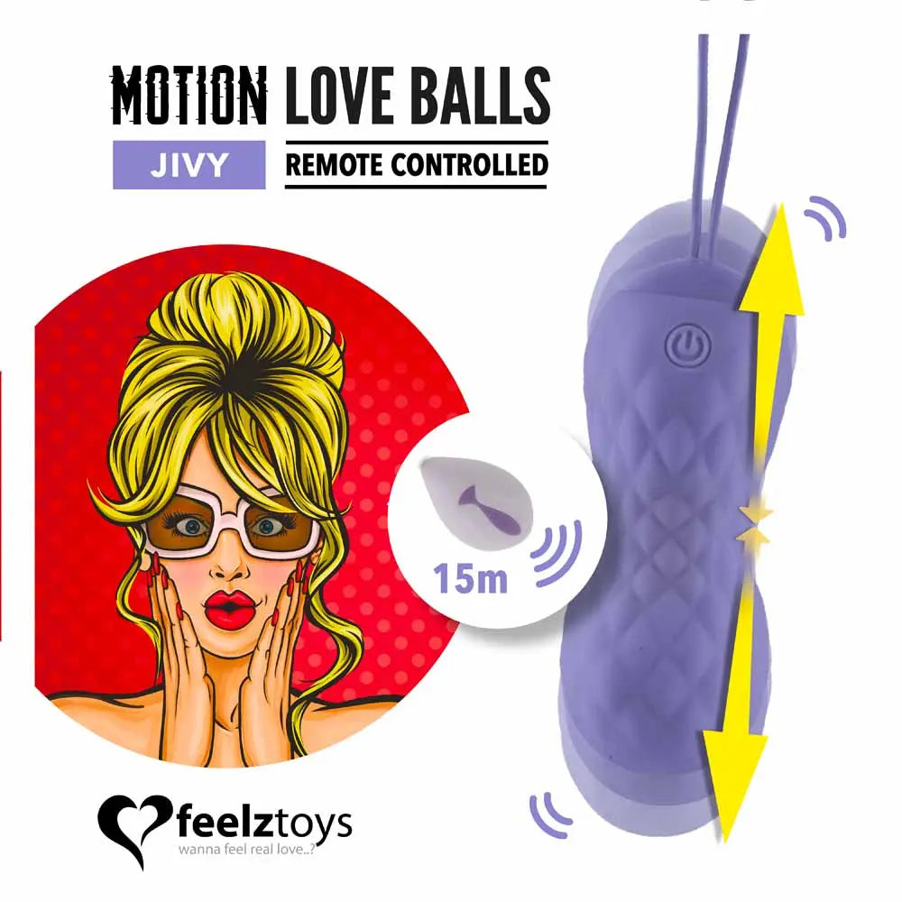 Love Motion Balls Jivy Feelztoys  Lovely Sins Love Shop