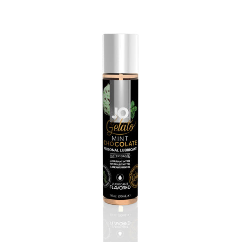System JO : lubrifiants à base d’eau aromatisés