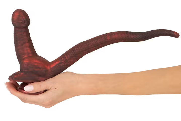 Beasty Cocks - Panthera Double : plug anal avec queue en silicone liquide
