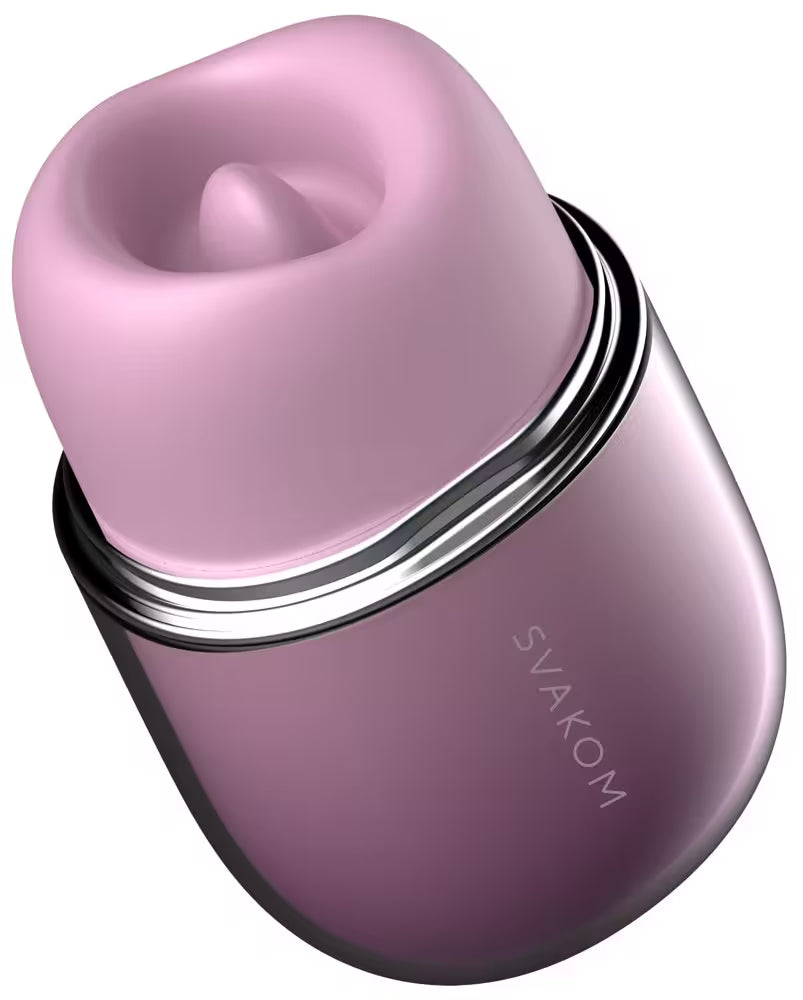 SVAKOM Klitty : stimulateur clitoridien avec léchage, aspiration et contrôle via application