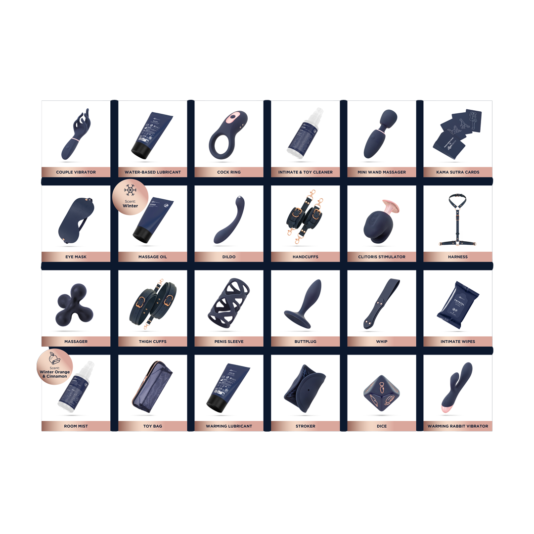 Calendrier de l’Avent Sextoy 2025 Naughty & Nice – Édition Limitée EDC Lovely Sins