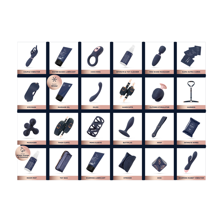 Calendrier de l’Avent Sextoy 2025 Naughty & Nice – Édition Limitée EDC Lovely Sins