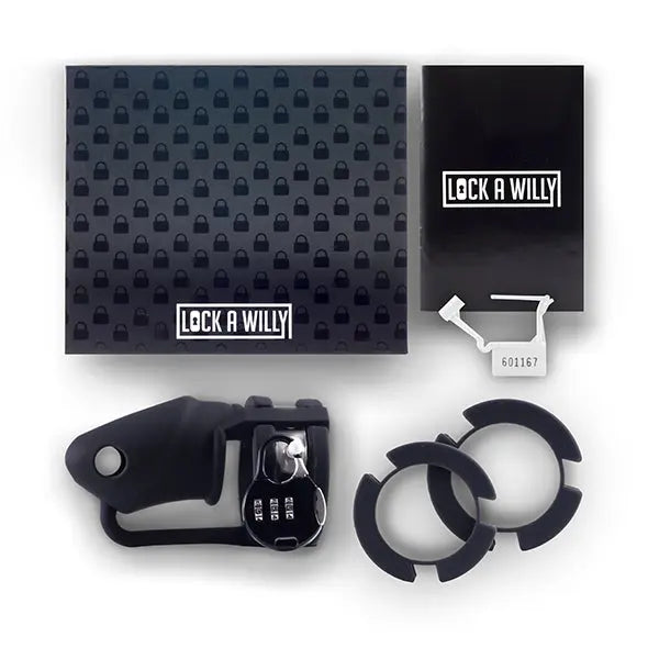 Cage de chasteté en silicone Lock-A-Willy Lock A Willy  Lovely Sins Love Shop