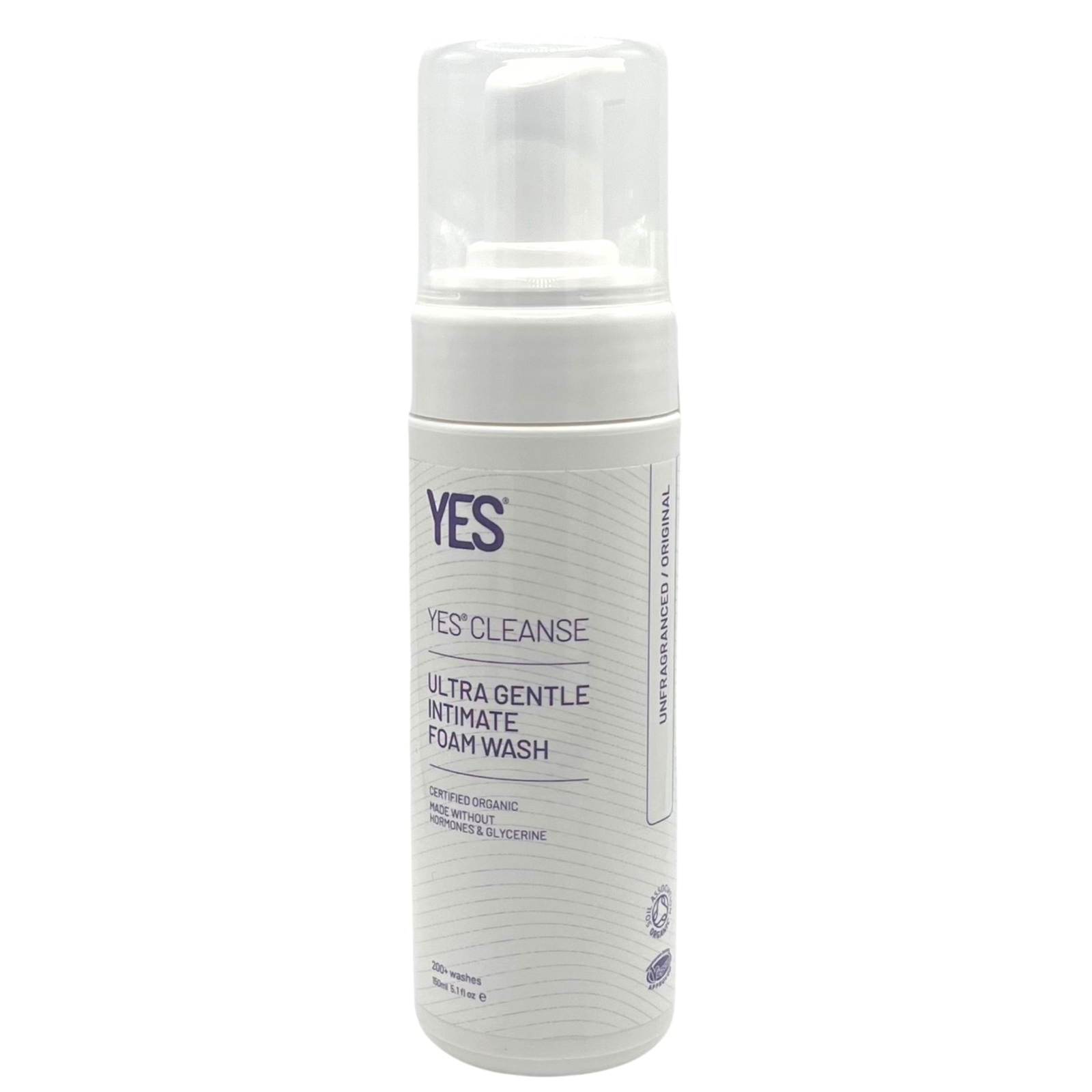 Yes Cleanse Nettoyant sans  savon pour la vulve au pH adapté à la flore vaginale 