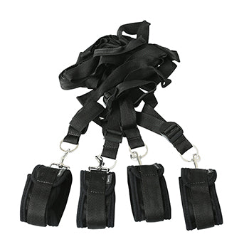 Système de bondage Bed Restraint Kit -  Sex & Mischief| ly Sins  Sportsheets Lovely Sins