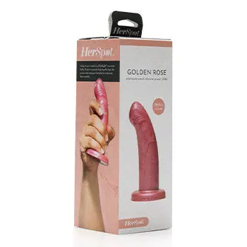 Fleshlight - HerSpot Dildo Golden Rose Small Fleshlight  Lovely Sins Love Shop