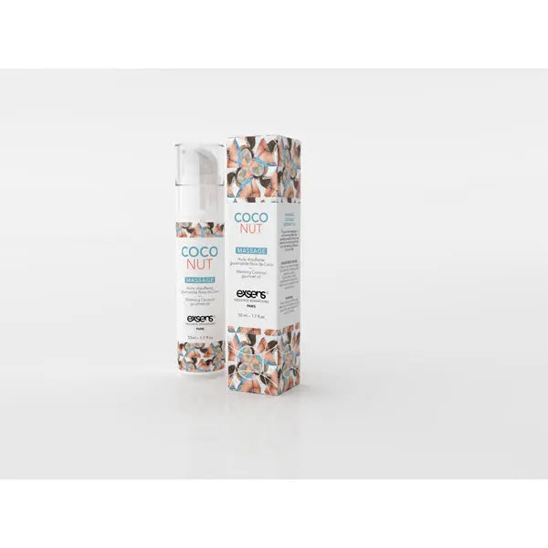 Huile chauffante- Noix de coco -  Exsens| Lovely Sins Love Shop Exsens Lovely Sins