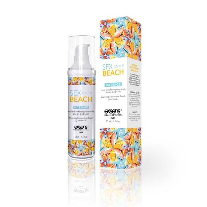 Huile chauffante gourmande Sex On The Beach Exsens  Lovely Sins Love Shop