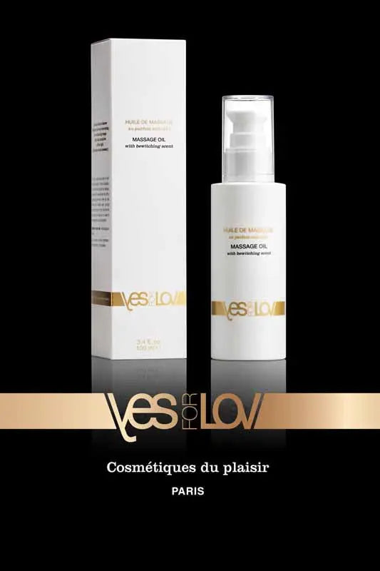 Huile de massage enivrante -  Yes For Lov| Lovely Sins Love Shop Yes For Lov Lovely Sins