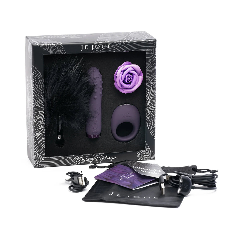 Coffret Midnight Magic Je Joue – Anneau vibrant Mio & Bullet Duet pour couples Je Joue Lovely Sins