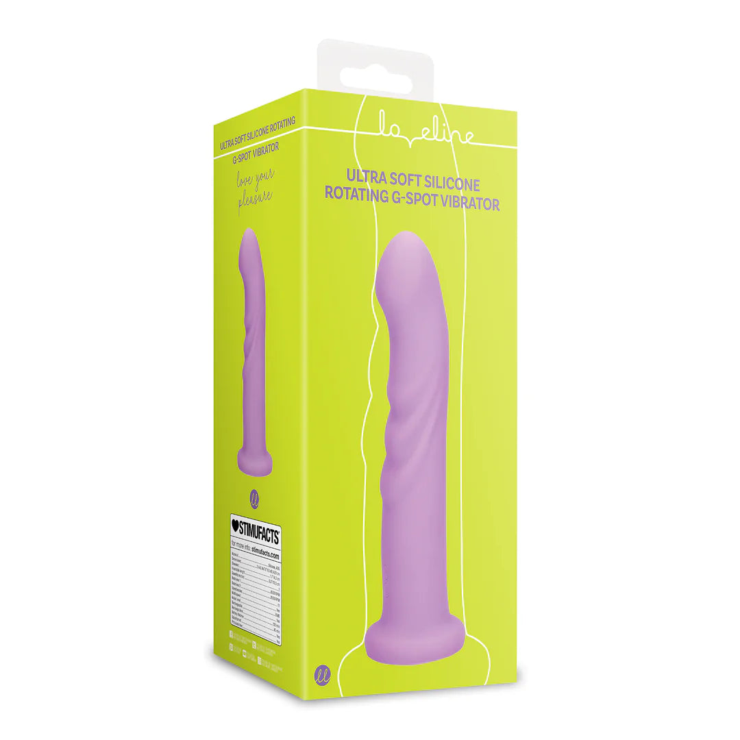 Loveline - Gode point G rotatif en silicone ultra doux - Lovely Sins