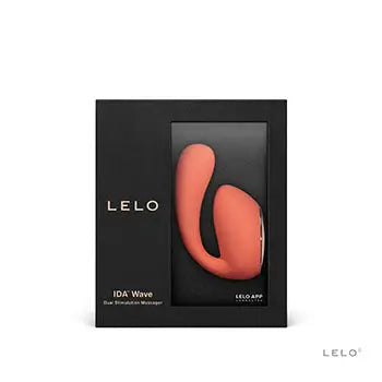 Lelo - Ida Wave Dual Stimulation Massager Coral Red Lelo  Lovely Sins Love Shop
