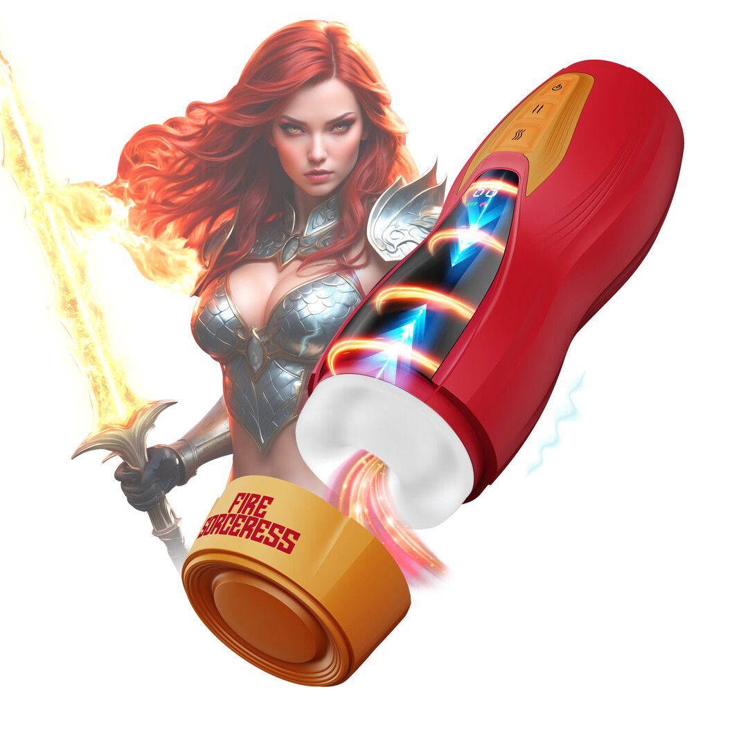 Solara Fire Sorceress Masturs : le masturbateur masculin avec réalité augmentée