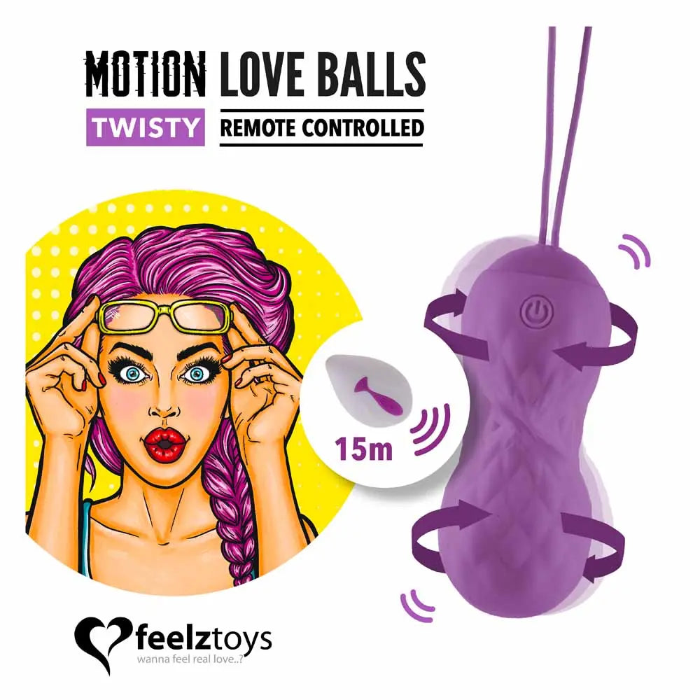 Motion Love Balls Twisty Feelztoys  Lovely Sins Love Shop