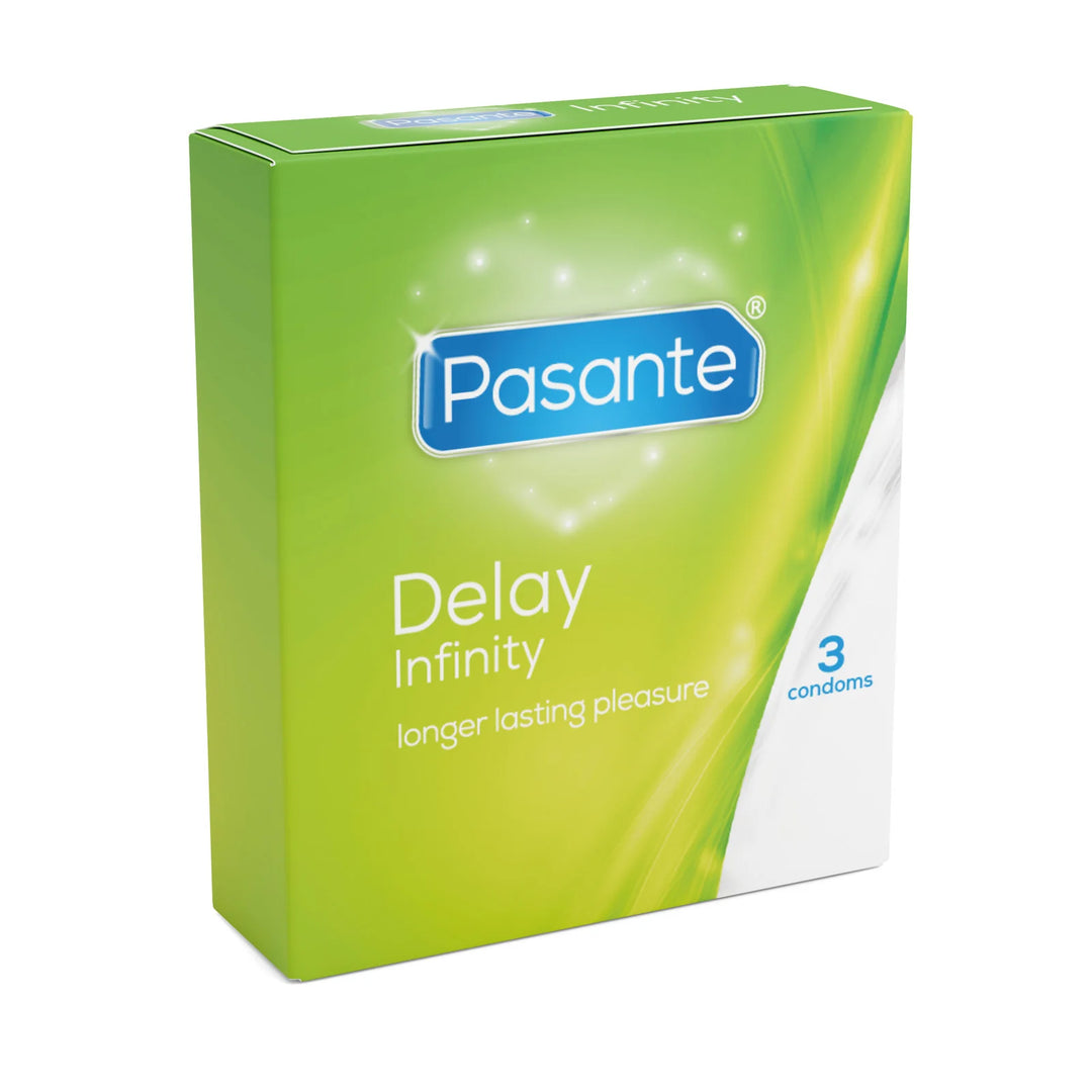 Pasante Infinity 3 Pack – Préservatifs confortables Pasante Lovely Sins
