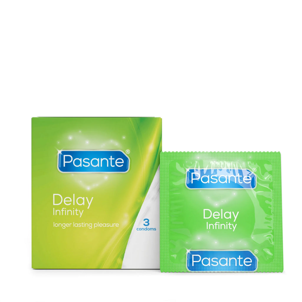 Pasante Infinity 3 Pack – Préservatifs confortables Pasante Lovely Sins