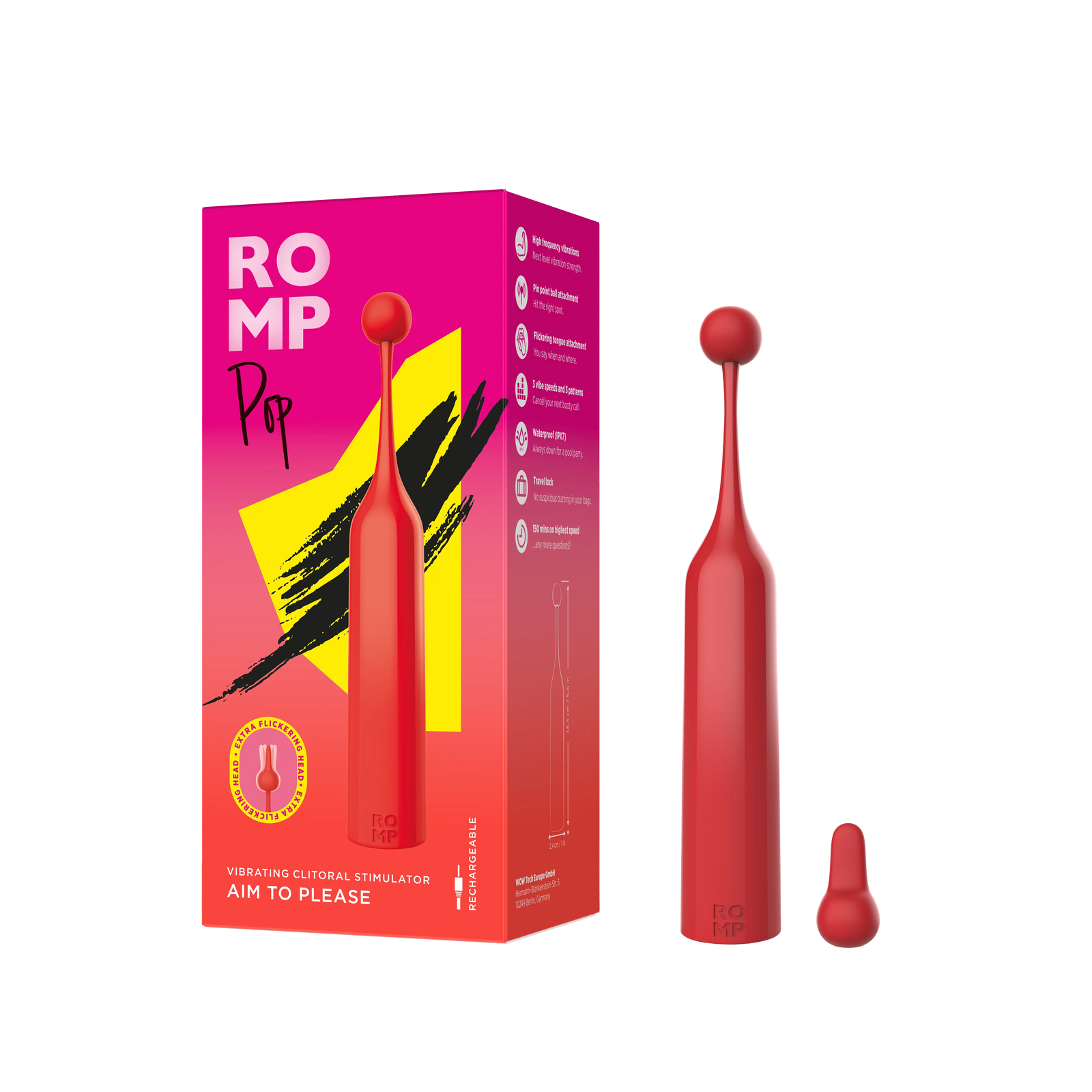 Pop Stimulateur Externe Hyper Précis - Lovely Sins