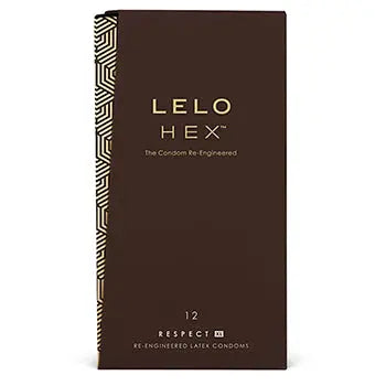 Préservatifs XL LELO HEX RESPECT - Lovely Sins