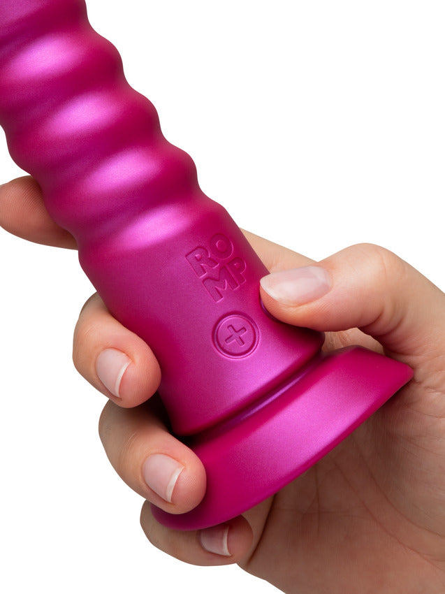 Vibrateur va-et-vient ROMP Jiggle rose stimulation avec ventouse Vibrateur va-et-vient ROMP Jiggle rose stimulation avec ventouse