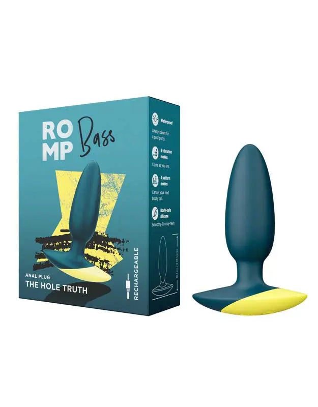 ROMP Bass Mini Vibrating Plug for Beginners | Lovely Sins ROMP Bass Mini Vibrating Plug for Beginners | Lovely Sins