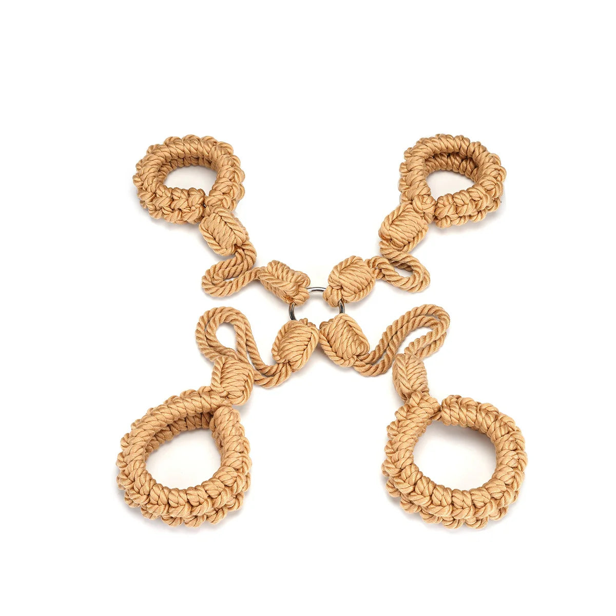 Liebe Seele - Set de bondage Shibari avec corde et attache hogtie – Contrôle et confort - Lovely Sins