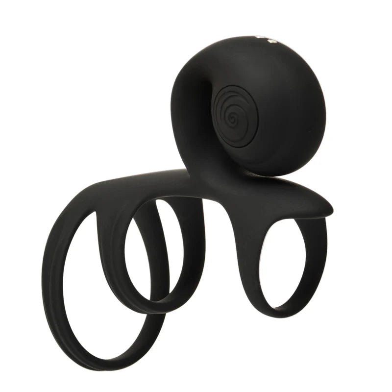 SVibe Jovi Arc – Anneau vibrant couple avec stimulateur clitoridien SnailVibe Lovely Sins
