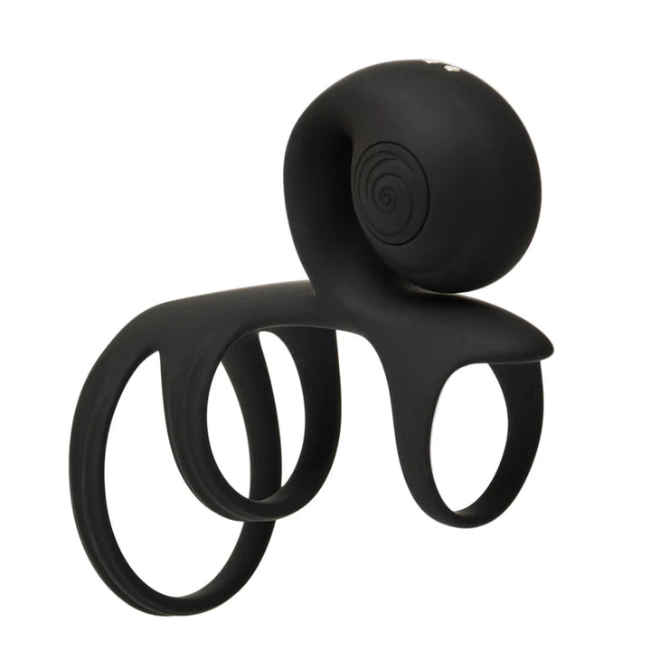 SVibe Jovi Arc – Anneau vibrant couple avec stimulateur clitoridien SnailVibe Lovely Sins