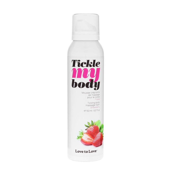 Tickle My Body Mousse Crépitante à la fraise
