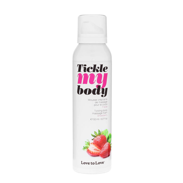 Tickle My Body Mousse Crépitante à la fraise - Lovely Sins