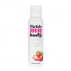 Tickle My Body Mousse Crépitante à la fraise