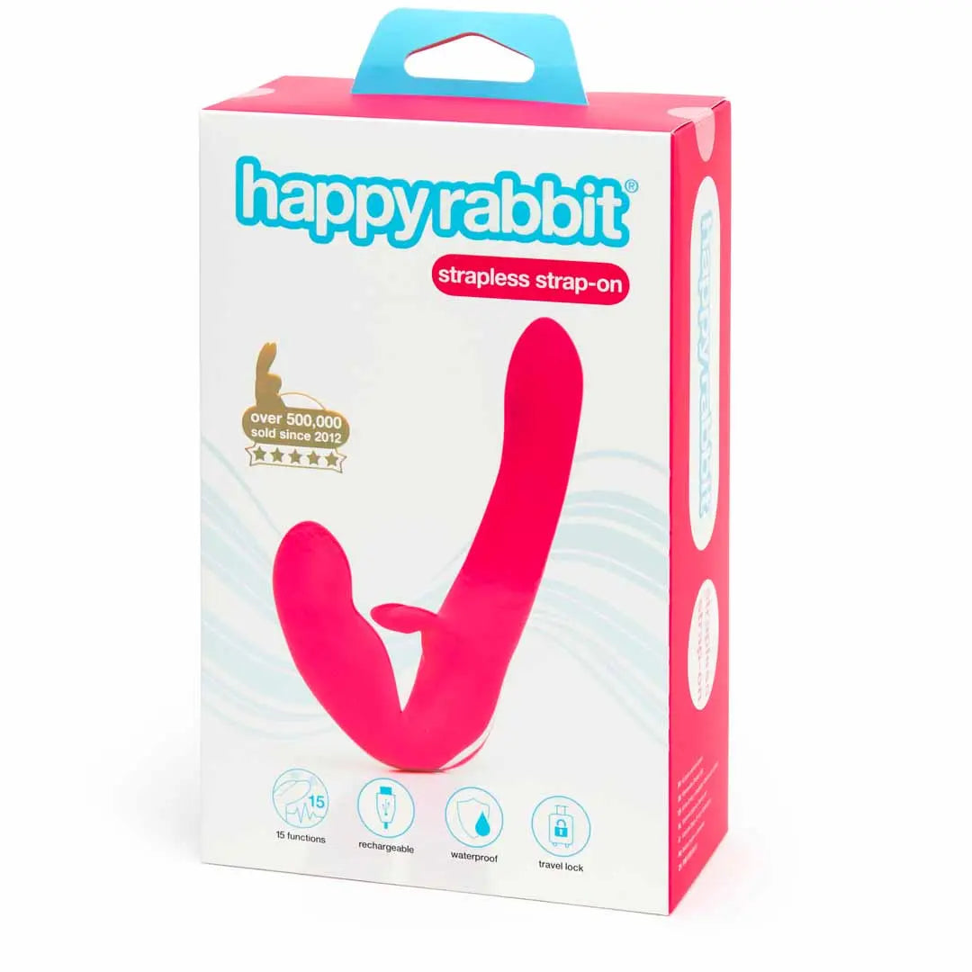 Vibro ceinture sans harnais Happy Rabbit