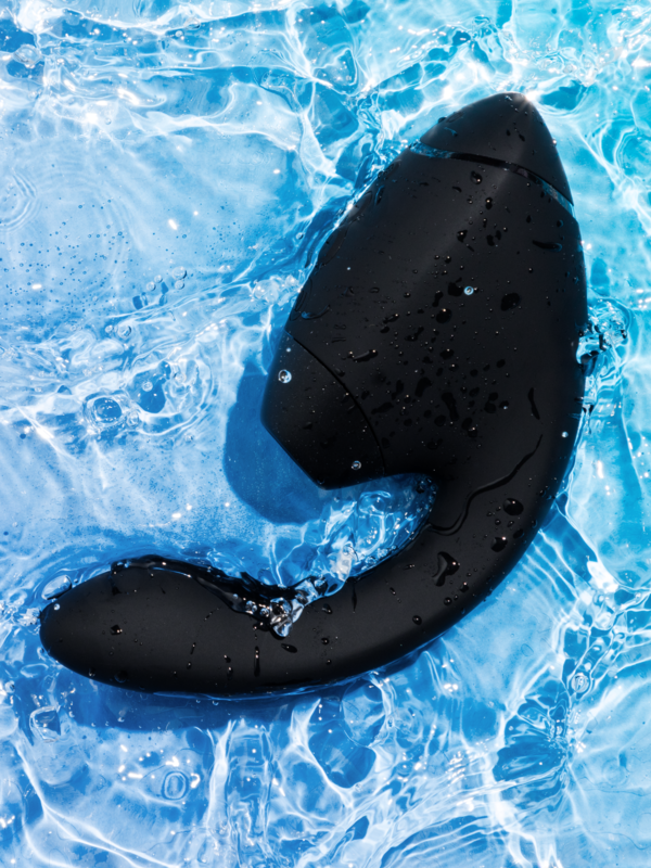 Womanizer next duo double stimulateur vibrant et air pulsé noir 