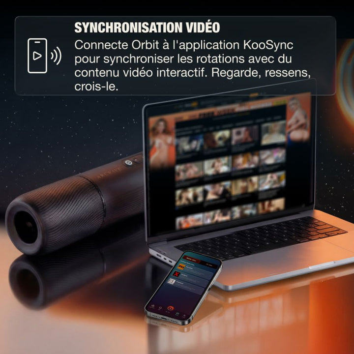 Arcwave Orbit | Stimulateur intime masculin ergonomique Arcwave Lovely Sins