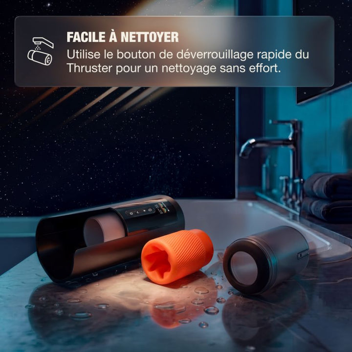 Arcwave Thruster - Le masturbateur à mouvements de va-et-vient et rotations combinées