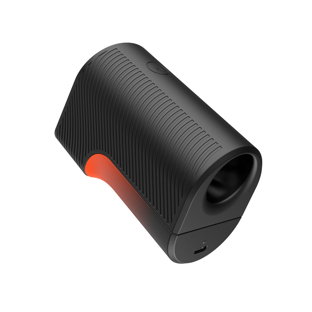 Stroker Arcwave Air noir avec accent orange, vue de dessus