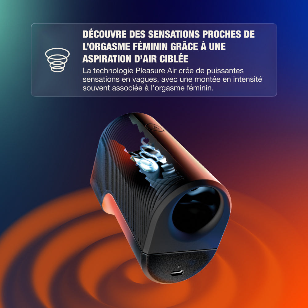 Arcwave Air : technologie Pleasure Air à aspiration d&