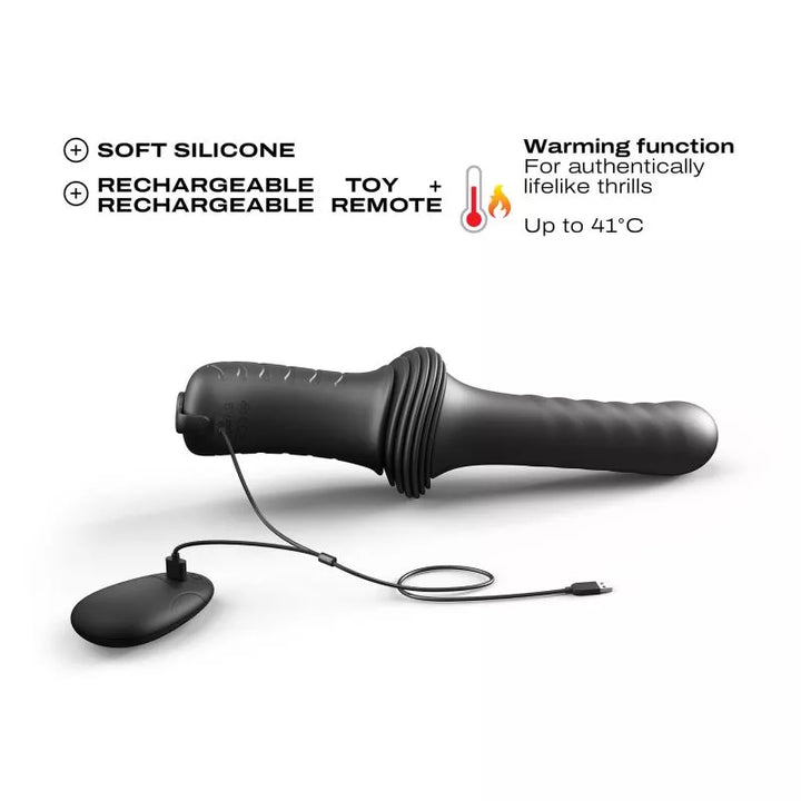 Dorcel - Vibromasseur Deep Orgasm chauffant – Va-et-vient automatique