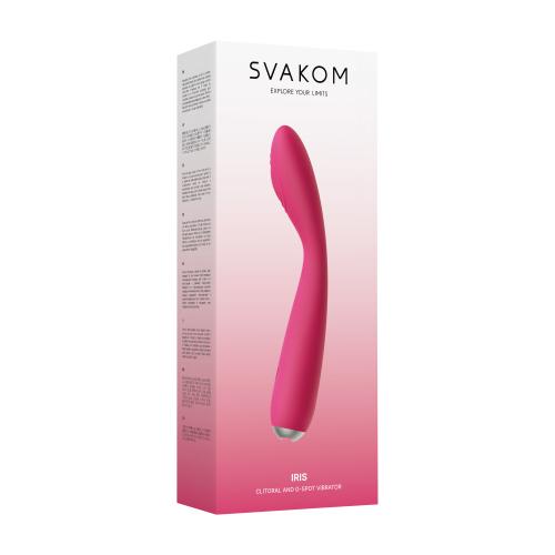 SVAKOM Iris : vibromasseur point G fin, précis et confortable