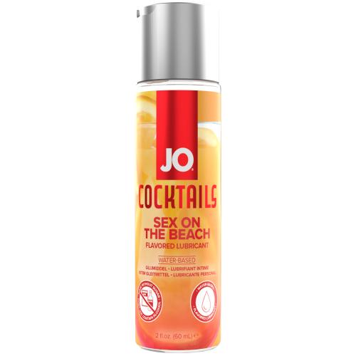 System JO : lubrifiants à base d’eau aromatisés