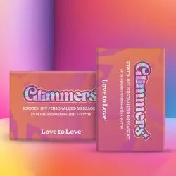 Glimmers - Cartes à gratter personnalisables