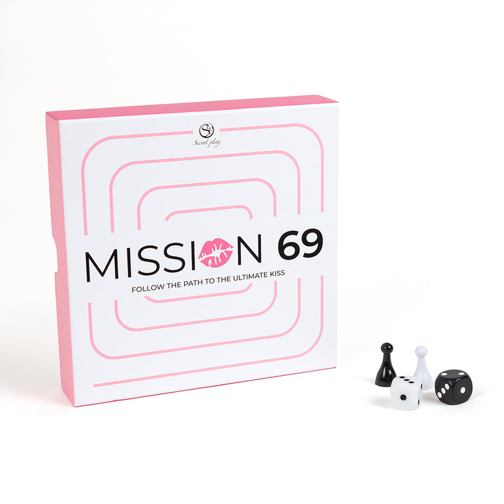 Secret Play Mission 69 : un jeu de société intime multilingue pour adultes