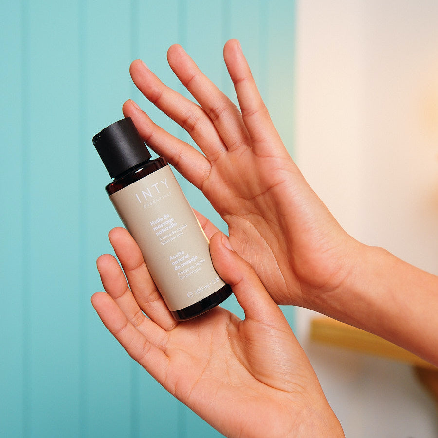 Huile de massage naturelle neutre jojoba | IntyEssentials Lovely Sins IntyEssentials Lovely Sins