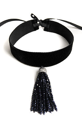 Mondin - Collier Glitter Tassel