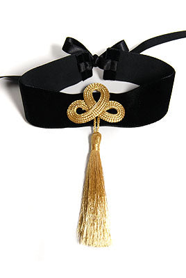 Mondin - Collier Golden Tassel