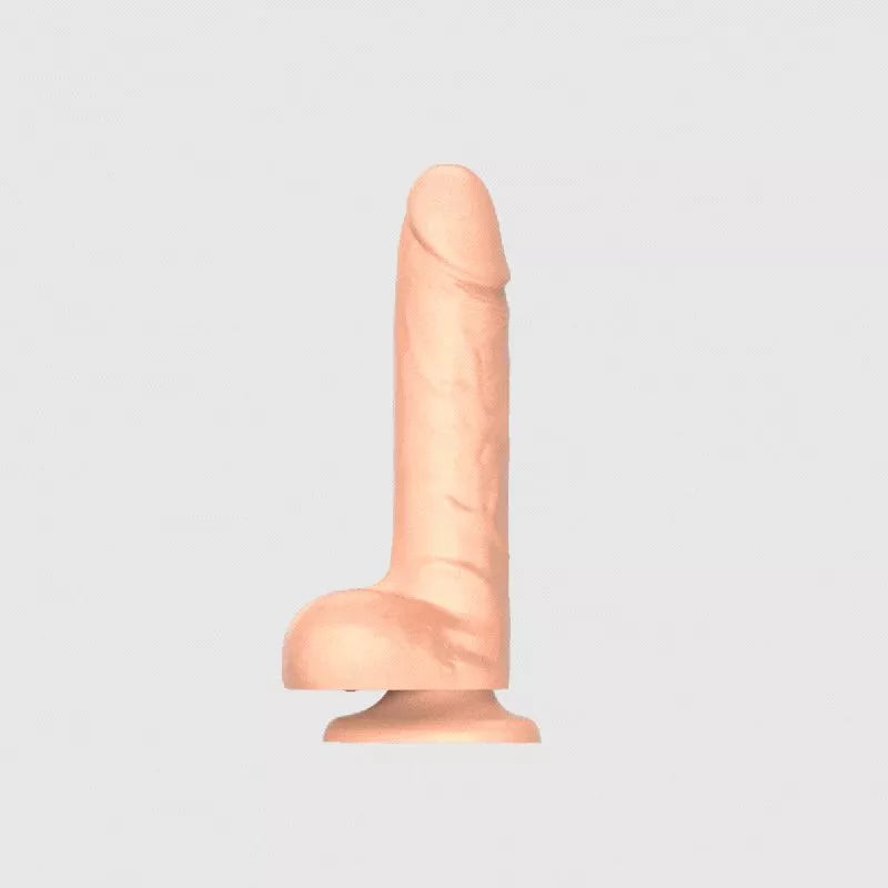 Strap-on-me Dildo réaliste rotatif, vibrant et va-et-vient taille L avec télécommande